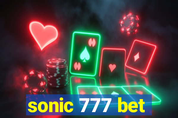 sonic 777 bet